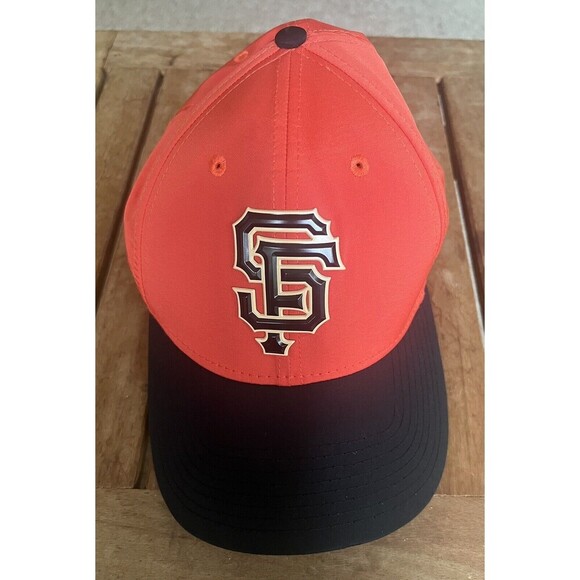 NEW ERA San Francisco Giants Baseball Hat Fitted Size Medium Large Orange Cap - Picture 1 of 10